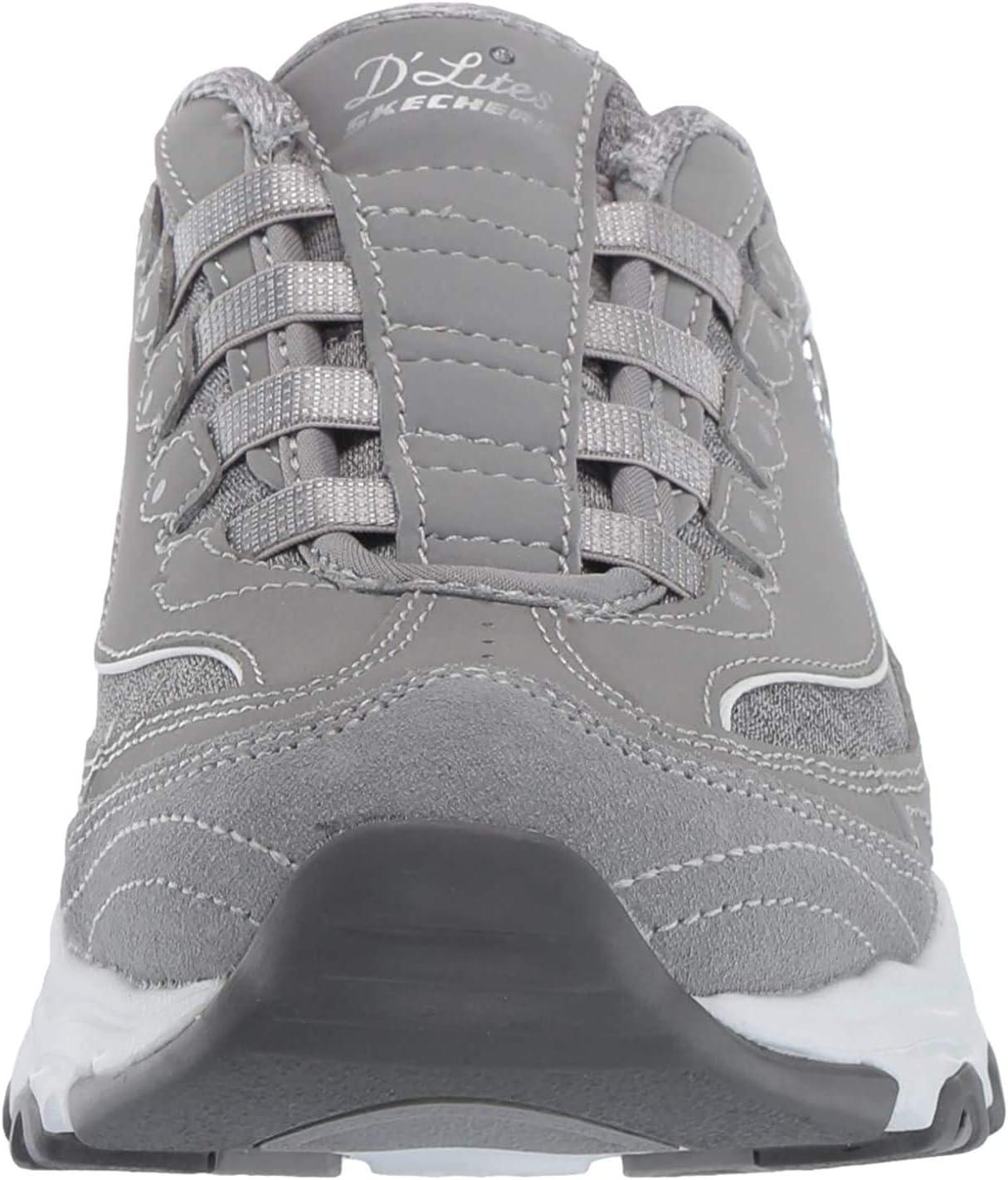 imageSkechers Sport Womens DLites SlipOn Mule SneakerGrey
