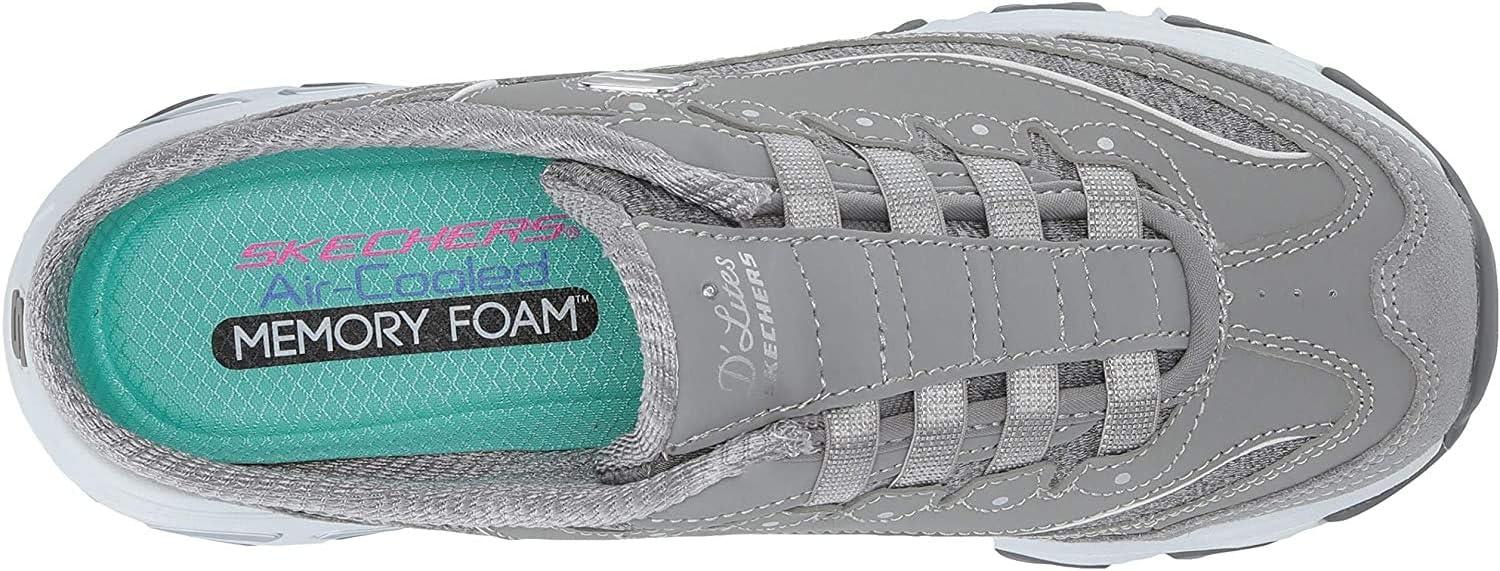 imageSkechers Sport Womens DLites SlipOn Mule SneakerGrey
