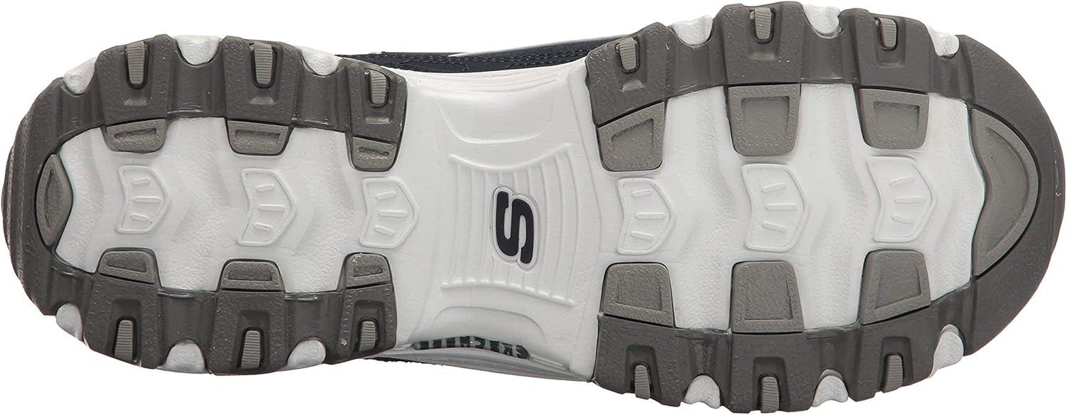 imageSkechers Sport Womens DLites SlipOn Mule SneakerNavyWhite