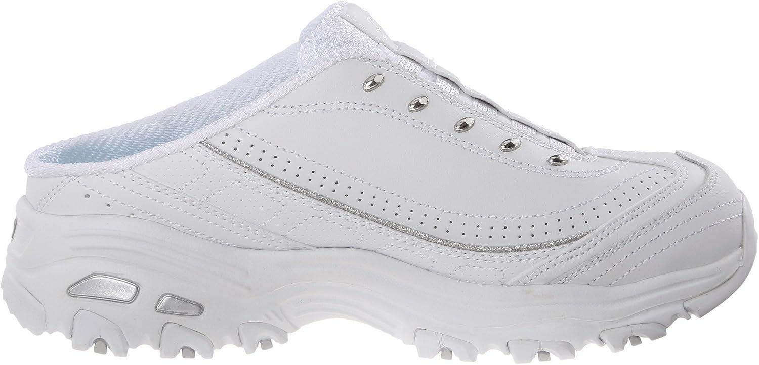 imageSkechers Sport Womens DLites SlipOn Mule SneakerWhite