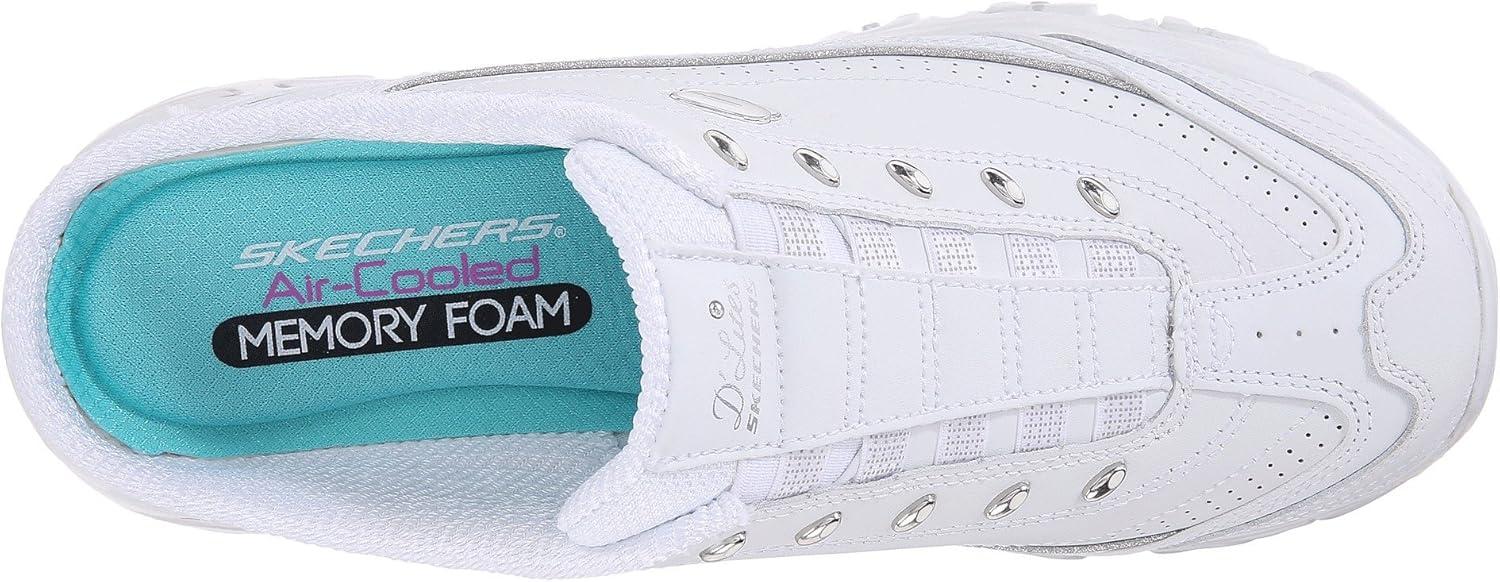 imageSkechers Sport Womens DLites SlipOn Mule SneakerWhite