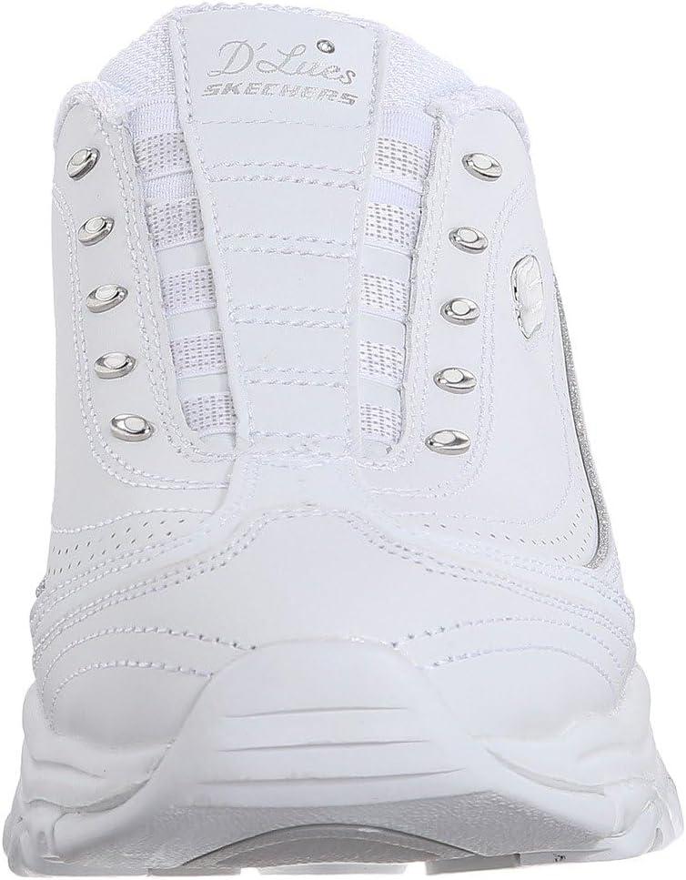 imageSkechers Sport Womens DLites SlipOn Mule SneakerWhite