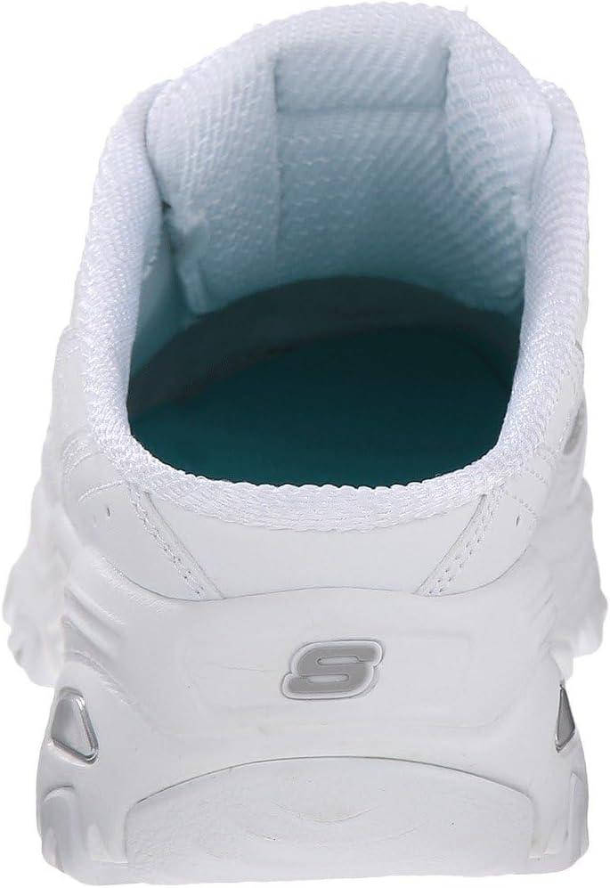 imageSkechers Sport Womens DLites SlipOn Mule SneakerWhite