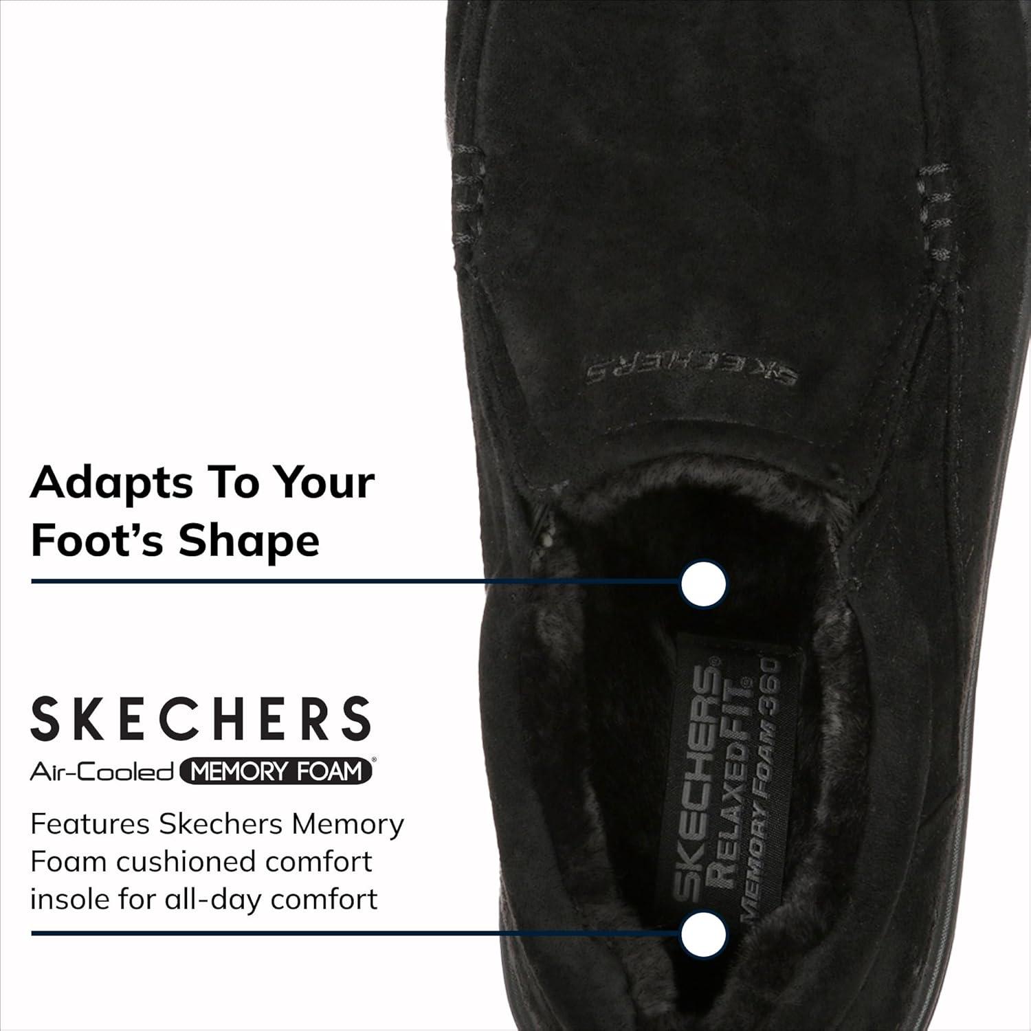 imageSkechers USA Expected X Larmen Mens SlipperBlack