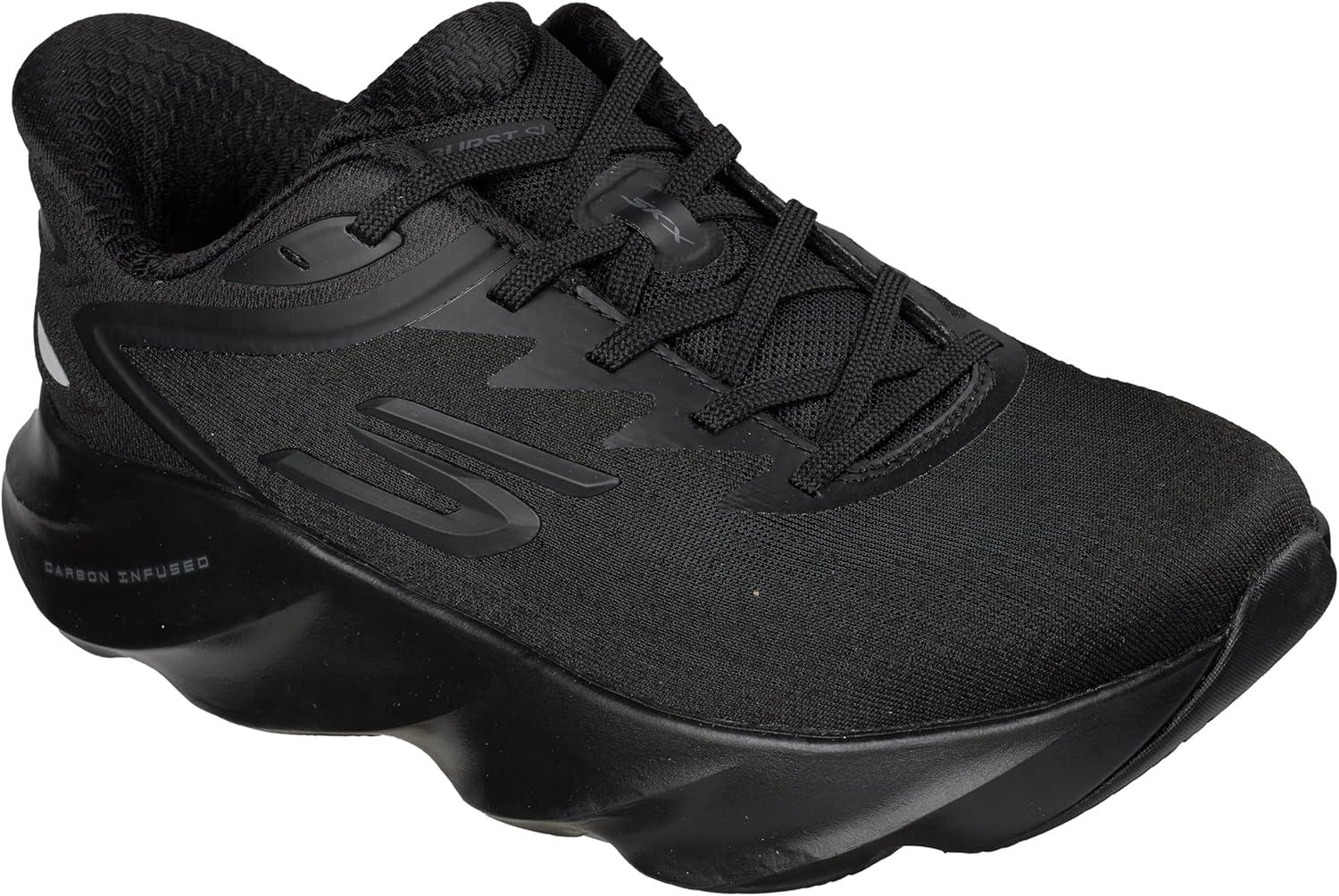 imageSkechers Womens Aero Burst Hands Free Slipins SneakerBlackBlack