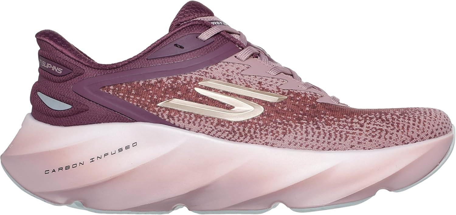 imageSkechers Womens Aero Burst Hands Free Slipins SneakerBurgundy