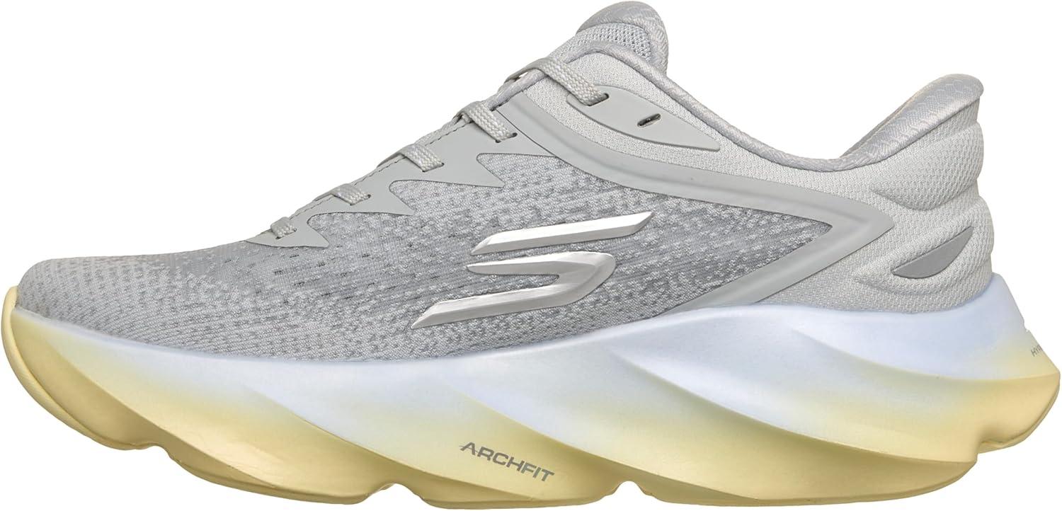 imageSkechers Womens Aero Burst Hands Free Slipins SneakerLight GrayBlue