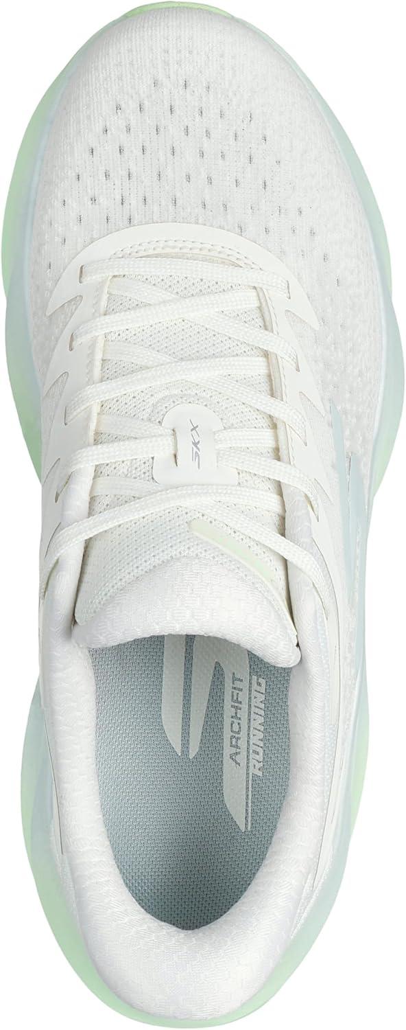 imageSkechers Womens Aero Burst Hands Free Slipins SneakerOff WhiteGreen