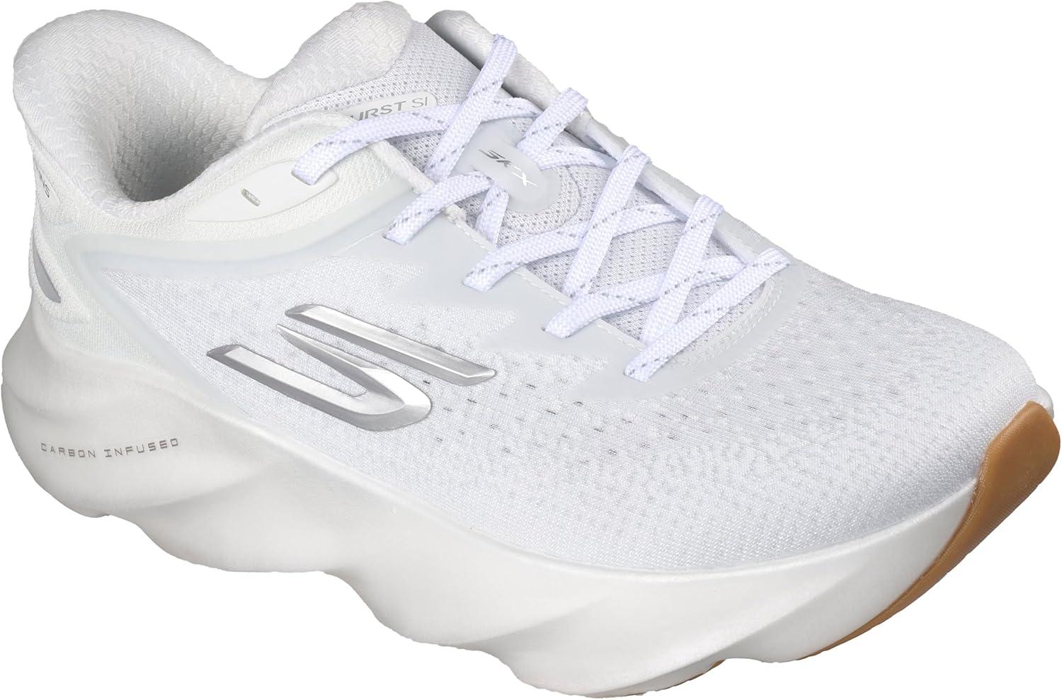 imageSkechers Womens Aero Burst Hands Free Slipins SneakerWhite