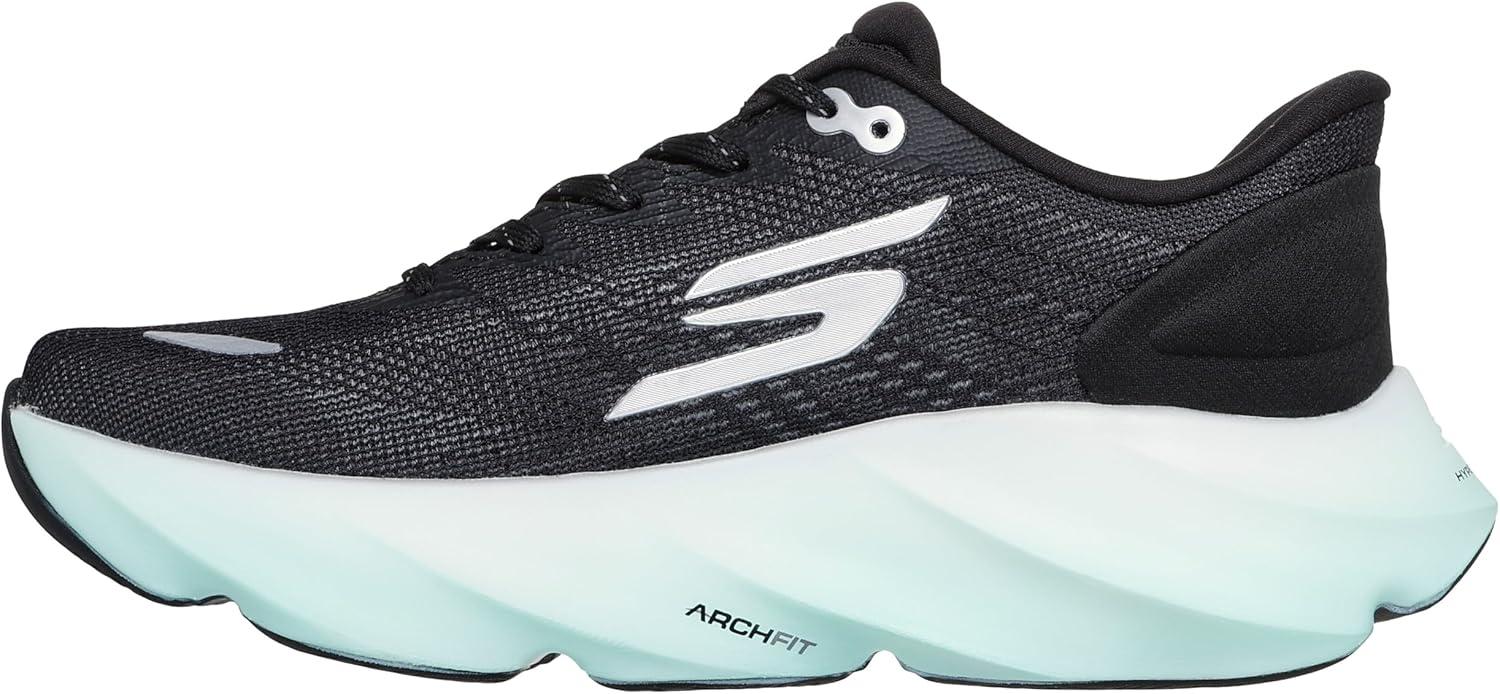 imageSkechers Womens Aero Burst SneakerBlackWhite