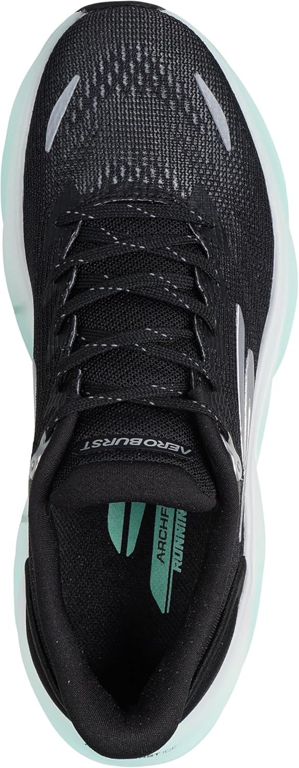 imageSkechers Womens Aero Burst SneakerBlackWhite