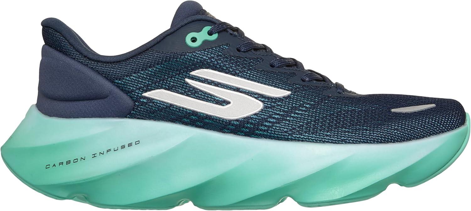 imageSkechers Womens Aero Burst SneakerNavyAqua