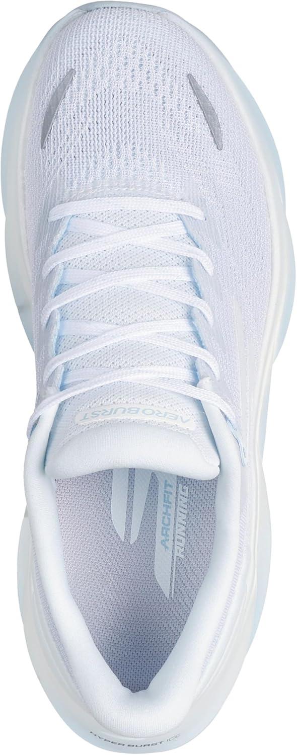 imageSkechers Womens Aero Burst SneakerWhiteLight Blue