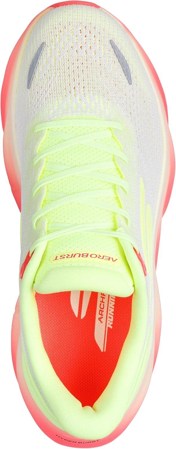 imageSkechers Womens Aero Burst SneakerWhiteYellow