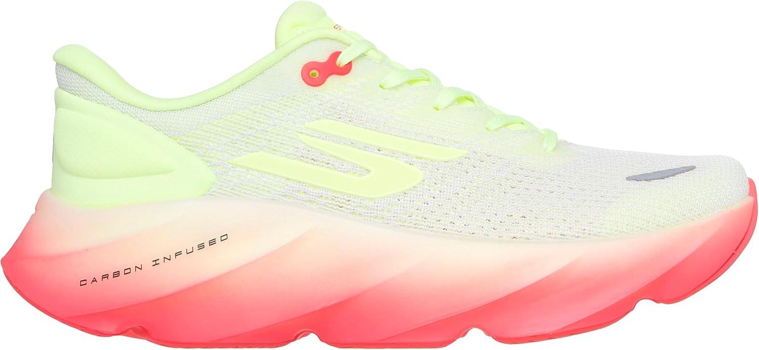 imageSkechers Womens Aero Burst SneakerWhiteYellow