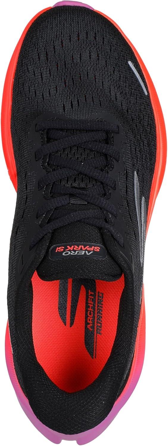 imageSkechers Womens Aero Spark Hands Free Slipins SneakerBlackPurplePink