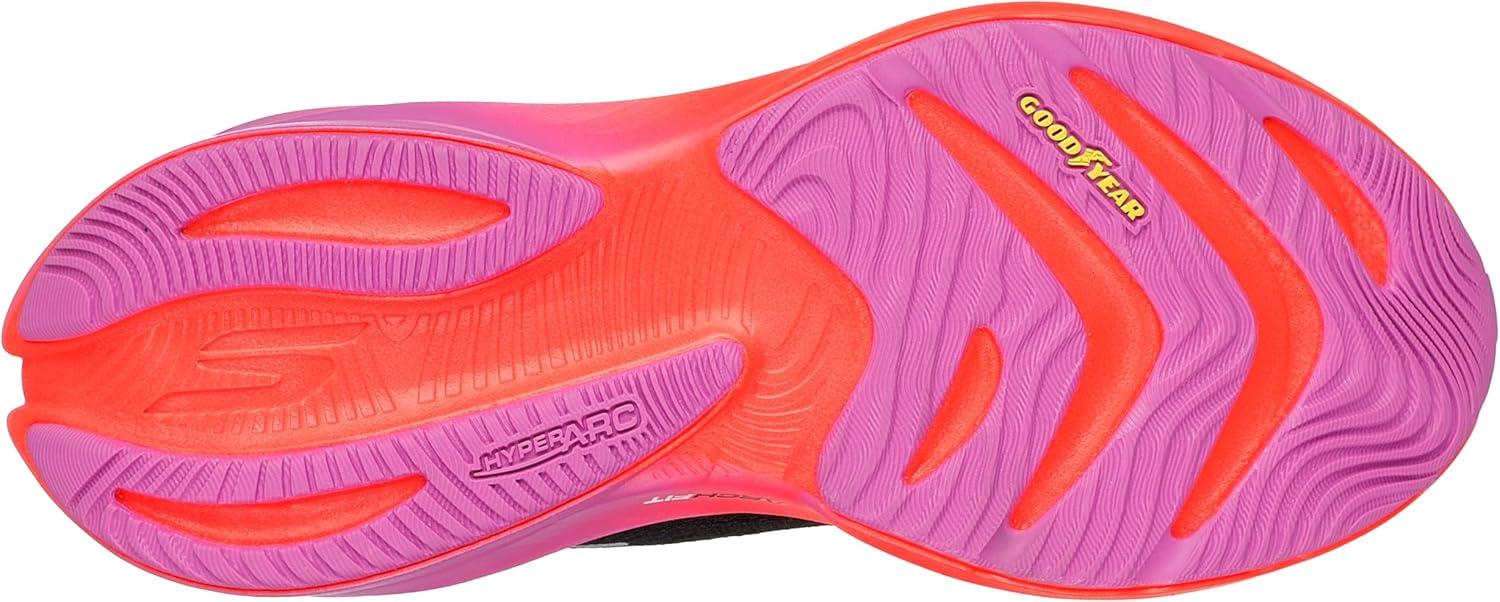 imageSkechers Womens Aero Spark Hands Free Slipins SneakerBlackPurplePink