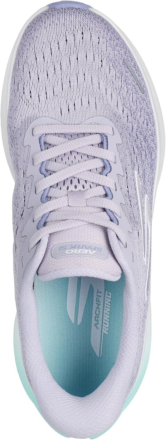 imageSkechers Womens Aero Spark Hands Free Slipins SneakerPurpleAqua