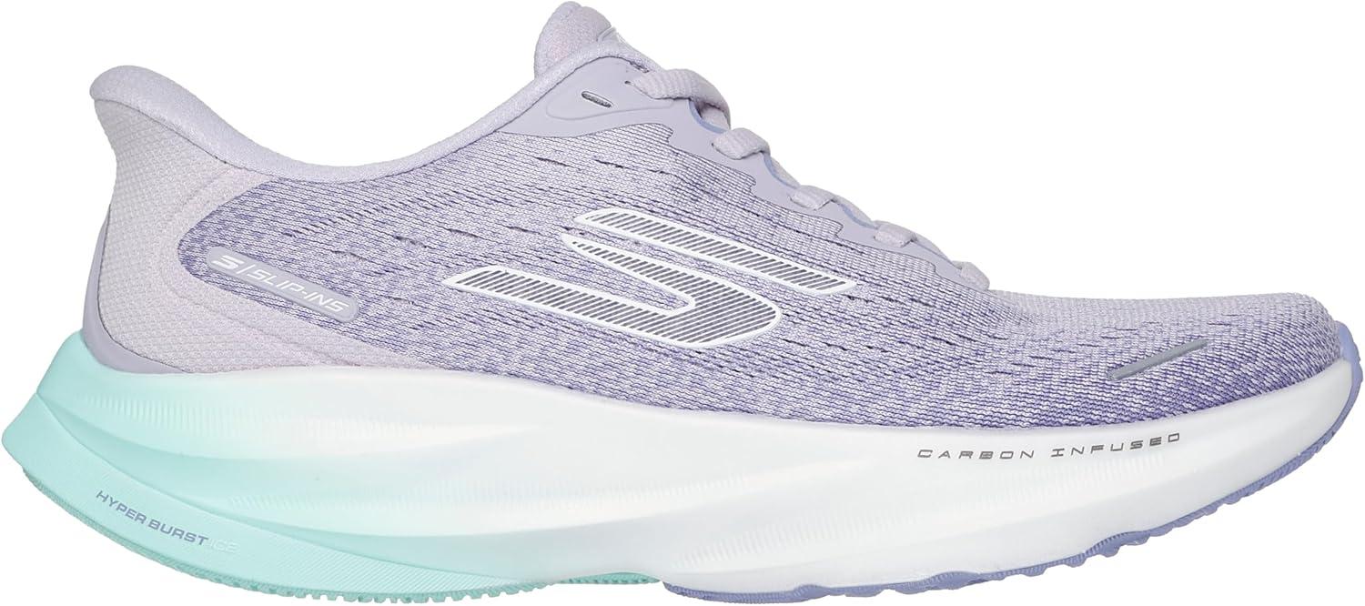 imageSkechers Womens Aero Spark Hands Free Slipins SneakerPurpleAqua