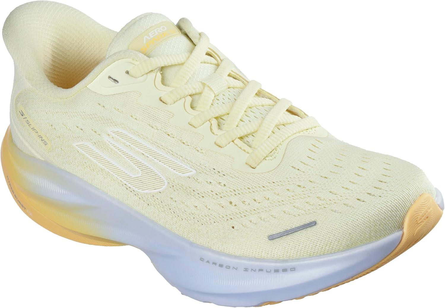 imageSkechers Womens Aero Spark Hands Free Slipins SneakerYellowBlue