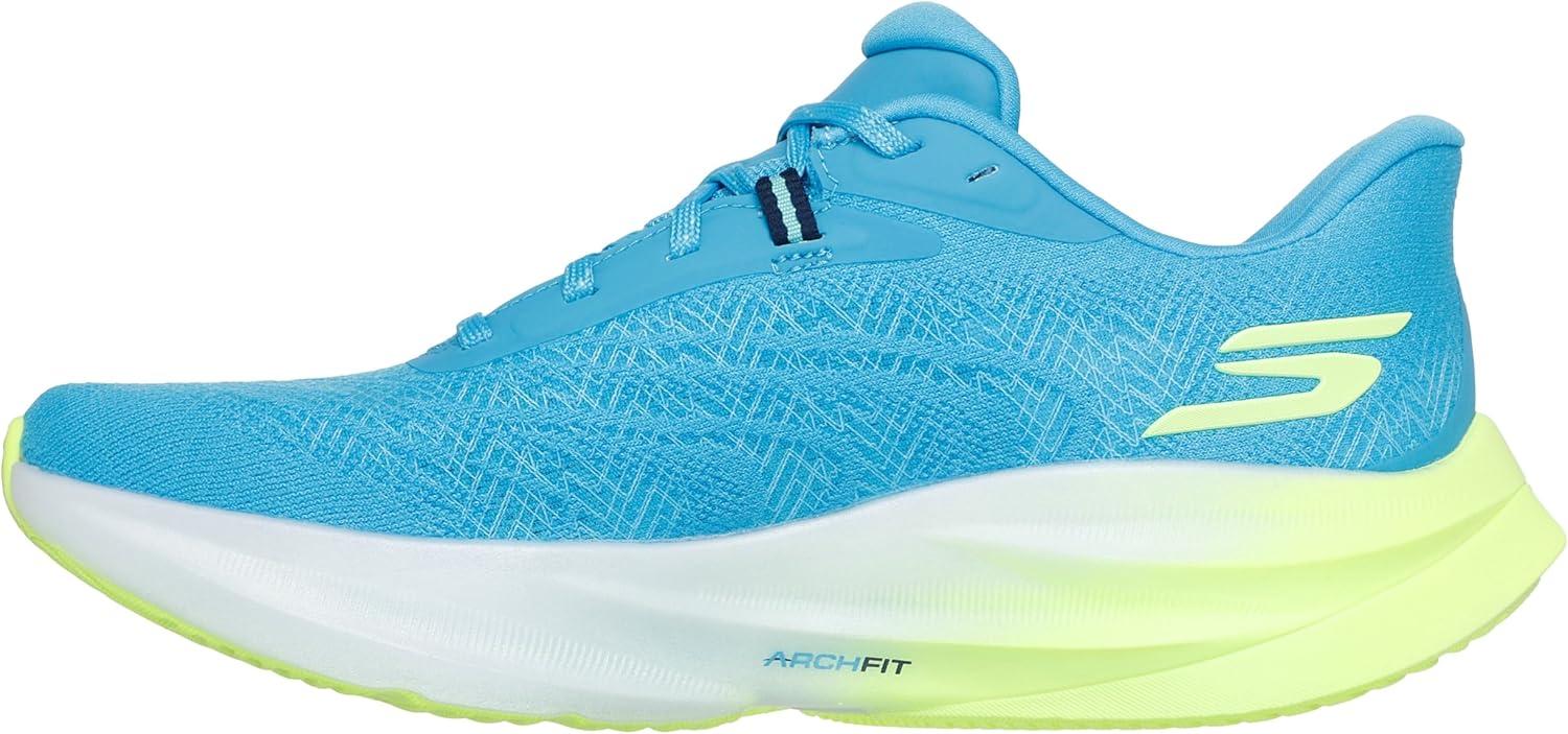 imageSkechers Womens Aero Spark SneakerBlueLime