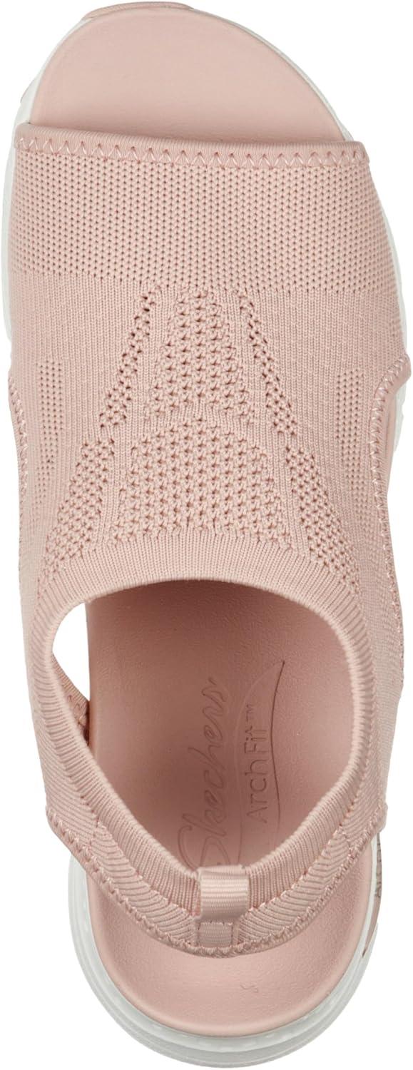 imageSkechers Womens Arch Fit City Catch Womens Knit SlipOn SandalsBlush