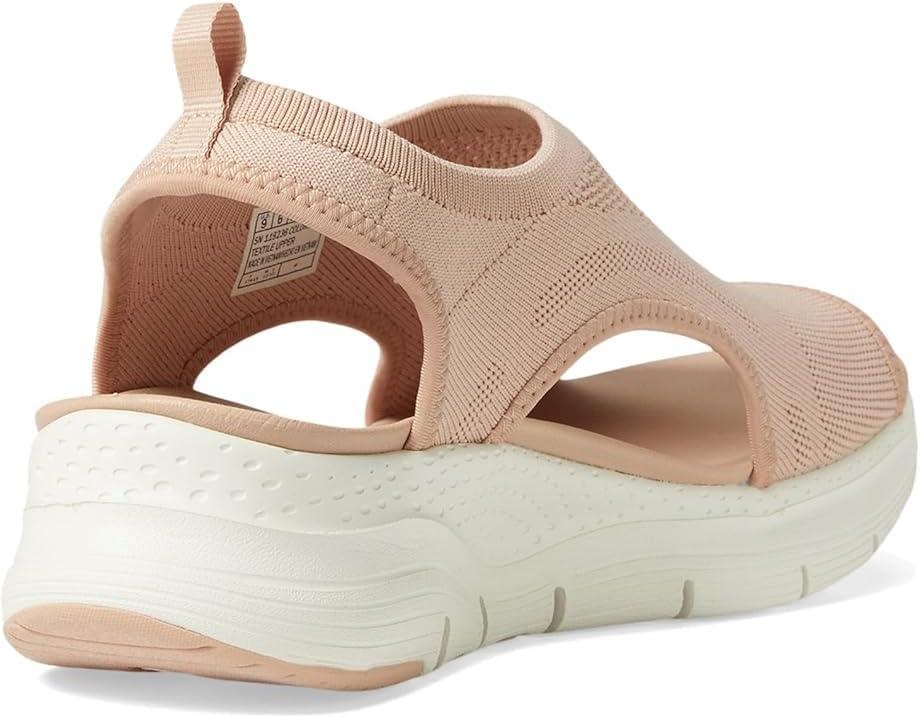 imageSkechers Womens Arch Fit City Catch Womens Knit SlipOn SandalsBlush