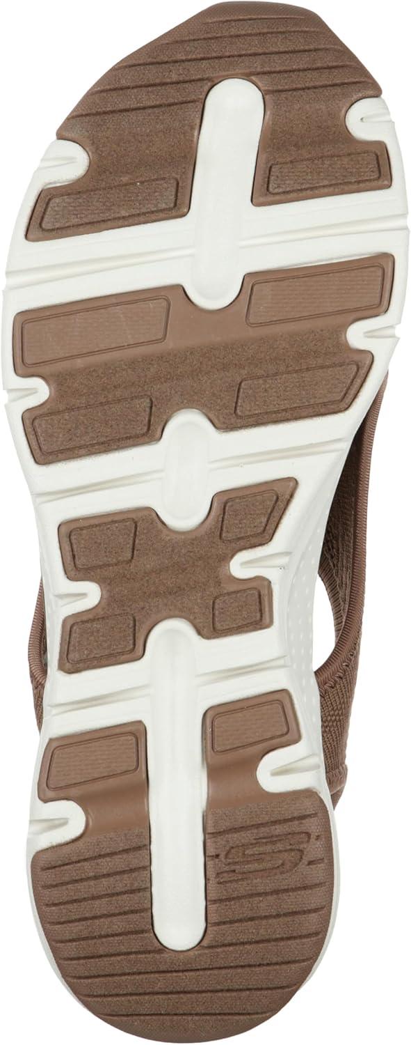 imageSkechers Womens Arch Fit City Catch Womens Knit SlipOn SandalsMocha