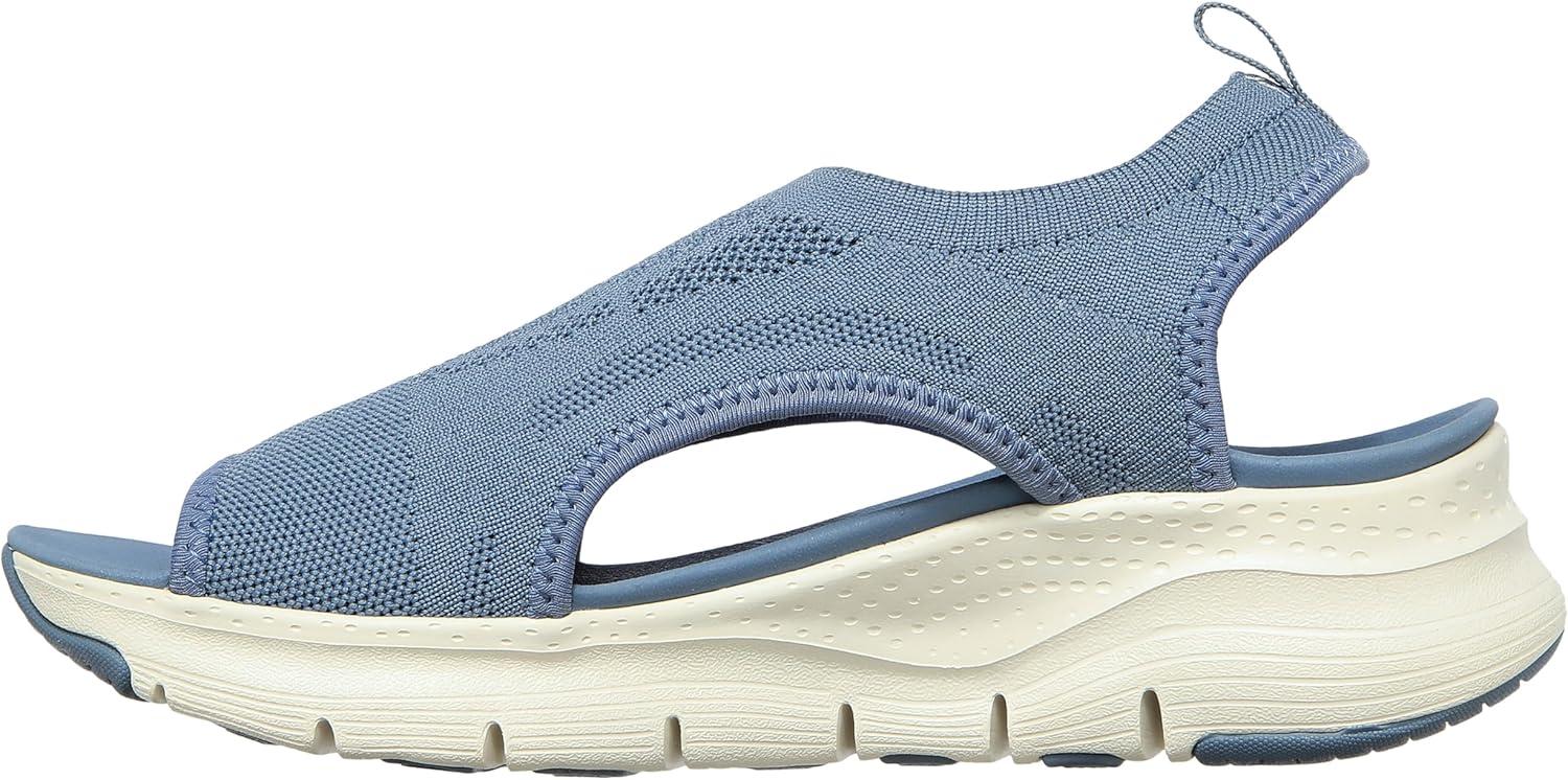 imageSkechers Womens Arch Fit City Catch Womens Knit SlipOn SandalsSlate