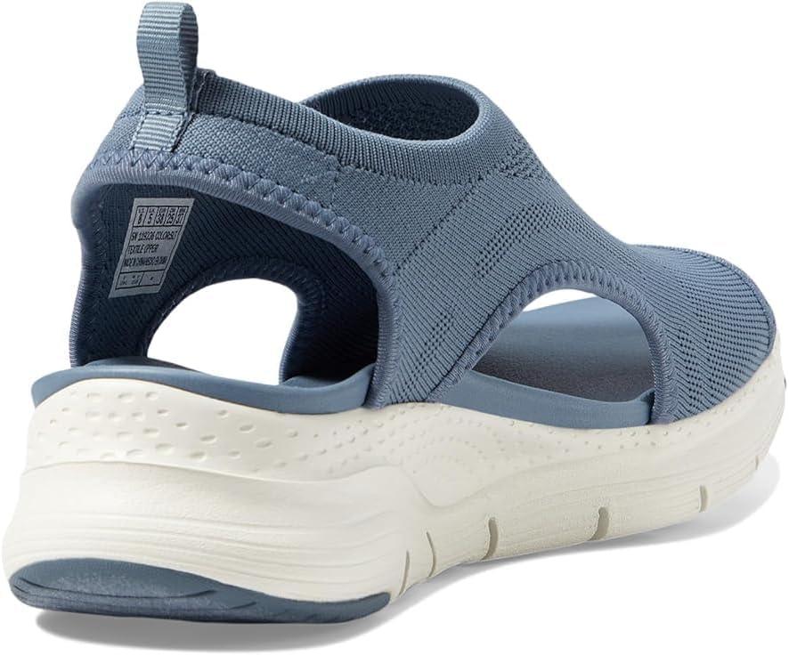 imageSkechers Womens Arch Fit City Catch Womens Knit SlipOn SandalsSlate