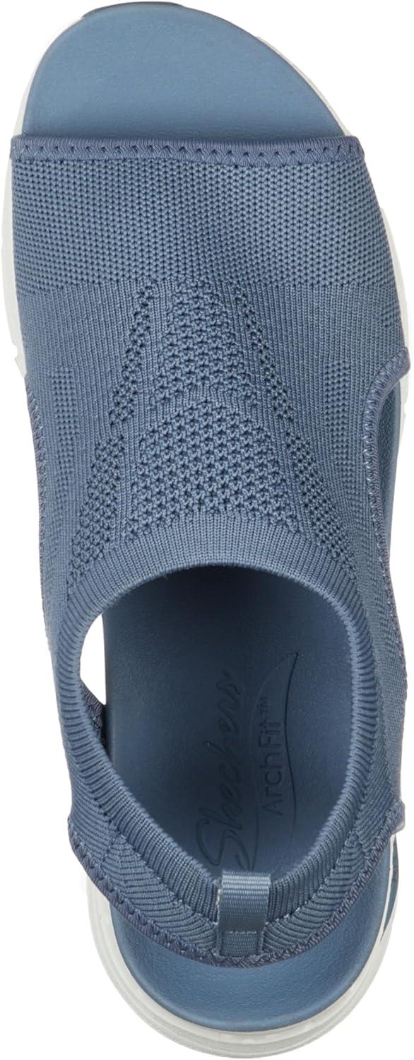 imageSkechers Womens Arch Fit City Catch Womens Knit SlipOn SandalsSlate