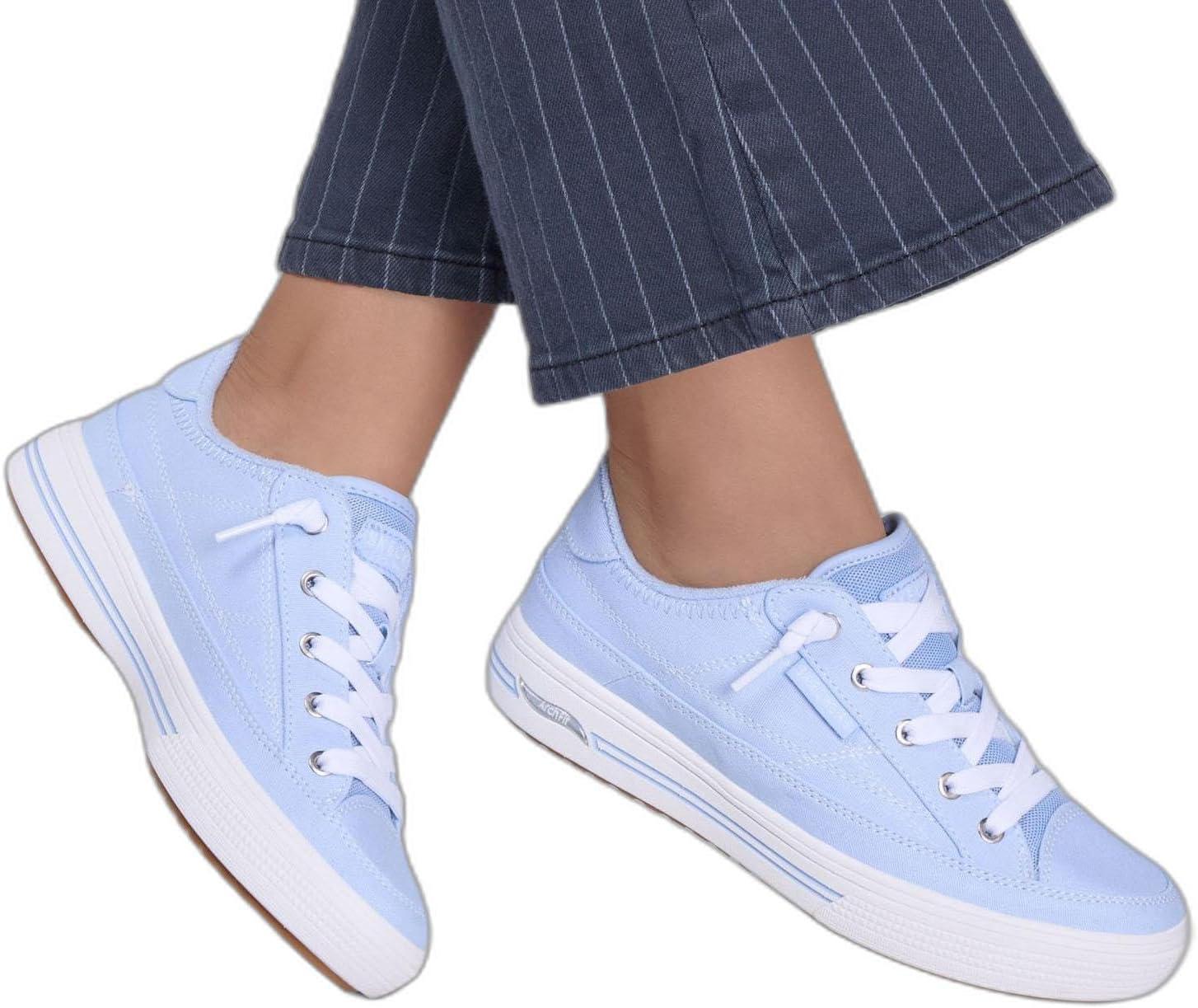 imageSkechers Womens Arch Fit Arcade Arcata SneakersLight Blue