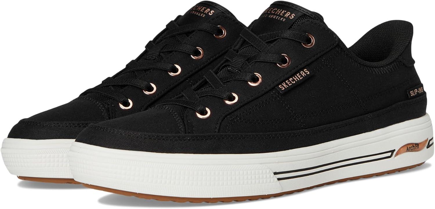 imageSkechers Womens Arch Fit Arcade Arcata SneakersTrue Black