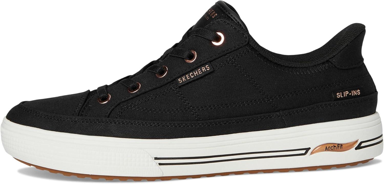 imageSkechers Womens Arch Fit Arcade Arcata SneakersTrue Black