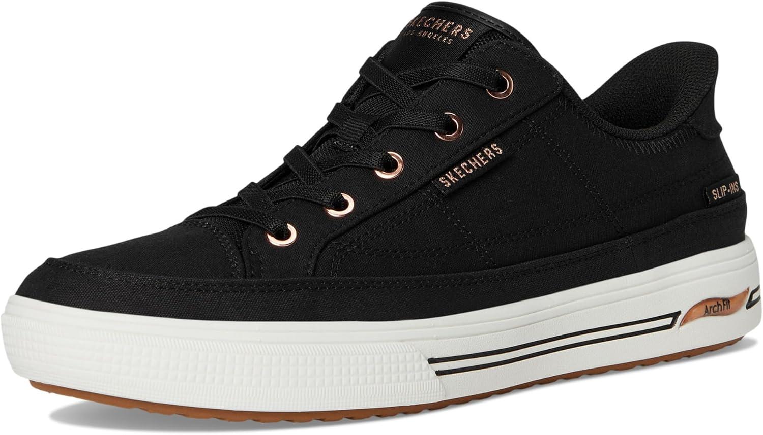 imageSkechers Womens Arch Fit Arcade Arcata SneakersTrue Black