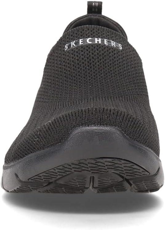 imageSkechers Womens Arch Fit Refine Dont Go SneakerBlack Heathered Knit