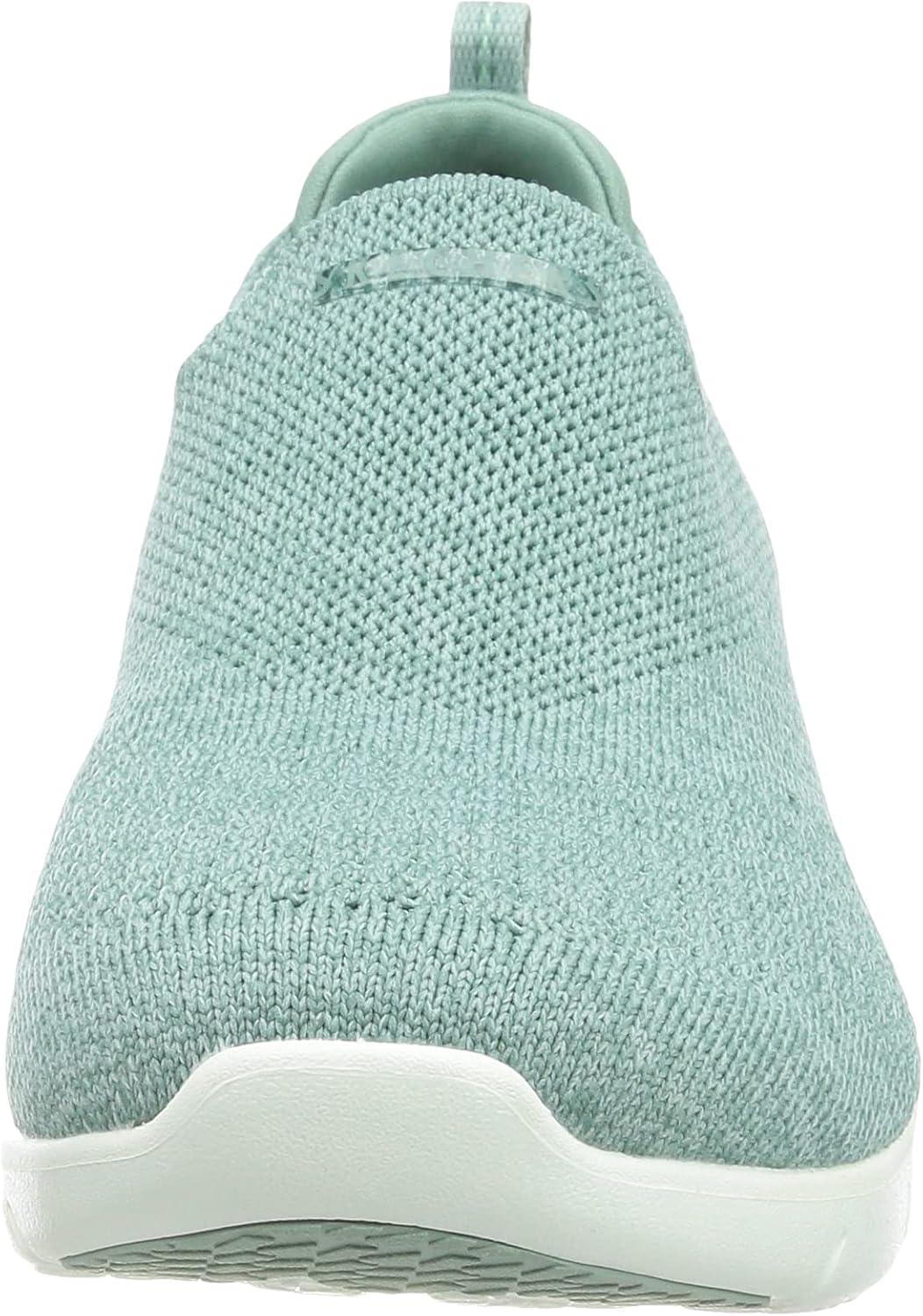 imageSkechers Womens Arch Fit Refine Dont Go SneakerSage Heathered Knit