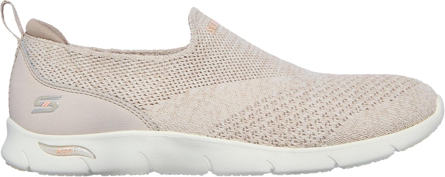 imageSkechers Womens Arch Fit Refine Dont Go SneakerTaupe