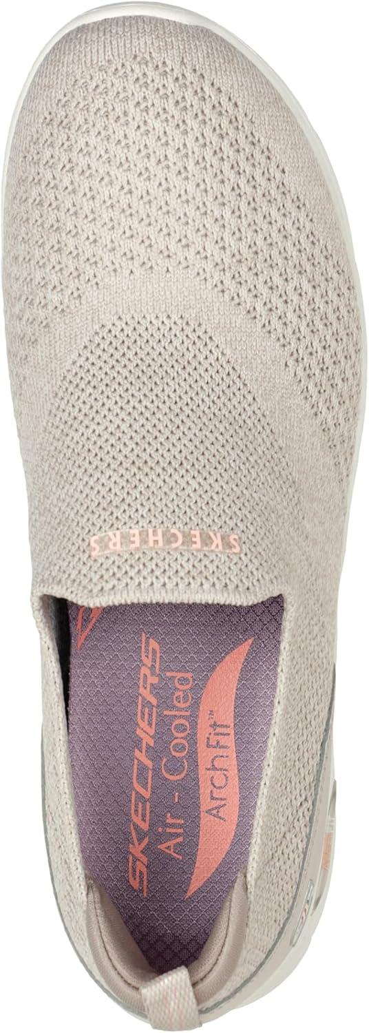 imageSkechers Womens Arch Fit Refine Dont Go SneakerTaupe