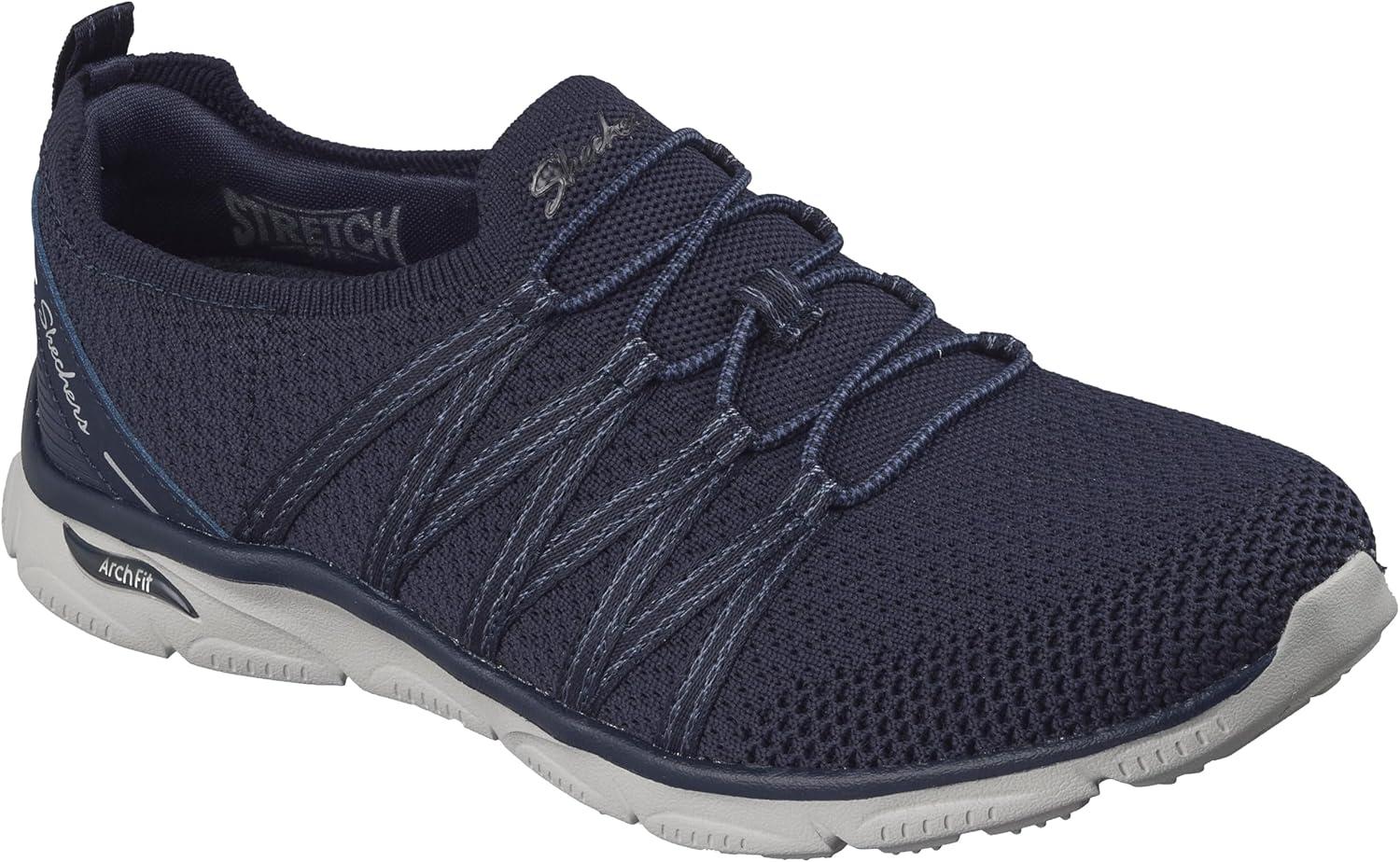 imageSkechers Womens Arch Fit Sunny Creative PassNavy