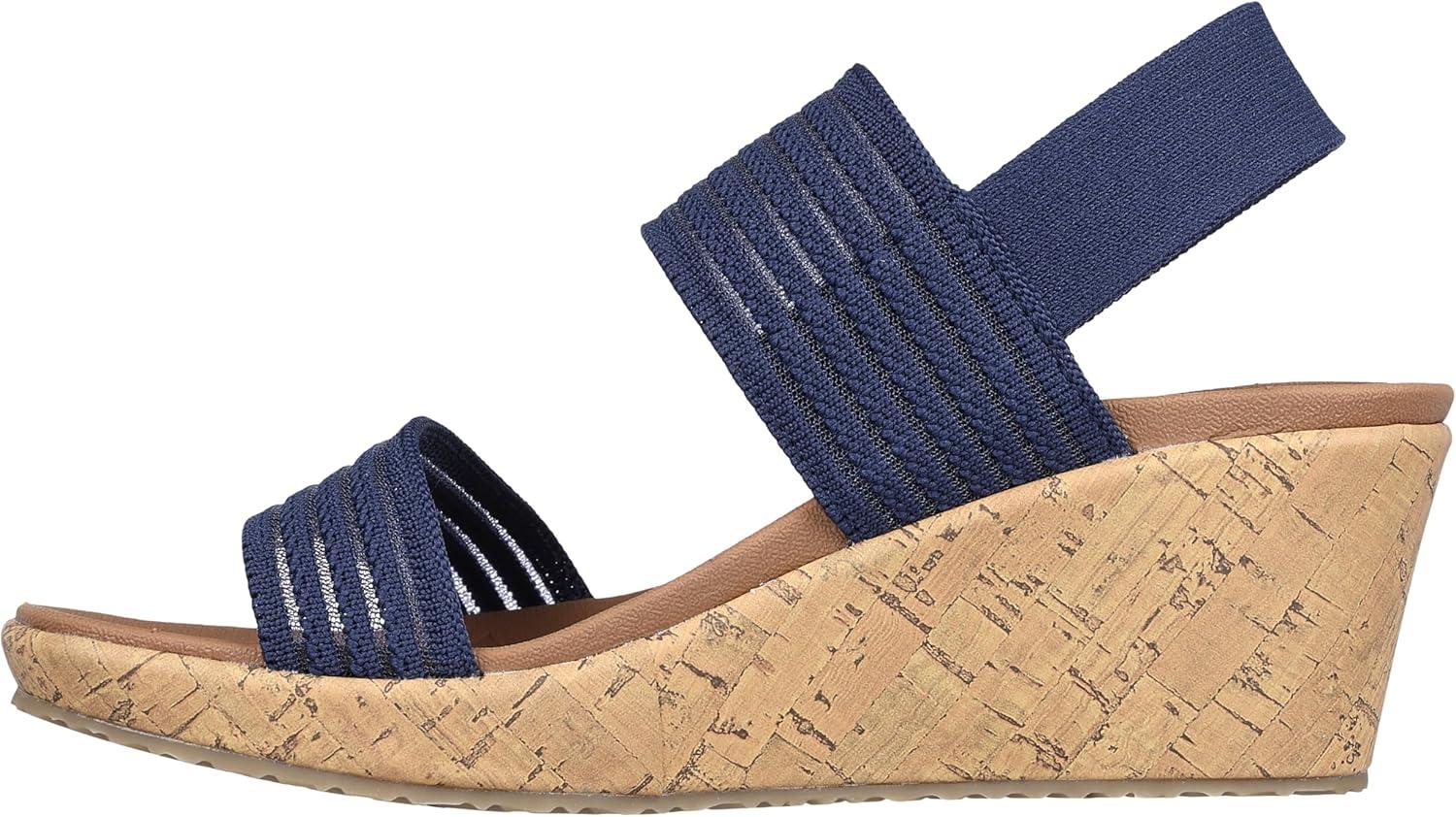 imageSkechers Womens Beverlee Sheer LuckSneakerNavy