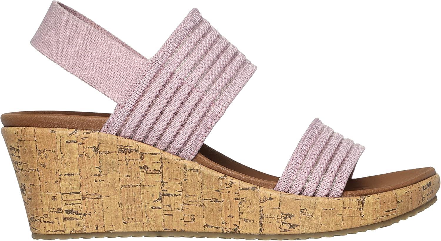 imageSkechers Womens Beverlee Sheer LuckSneakerPink