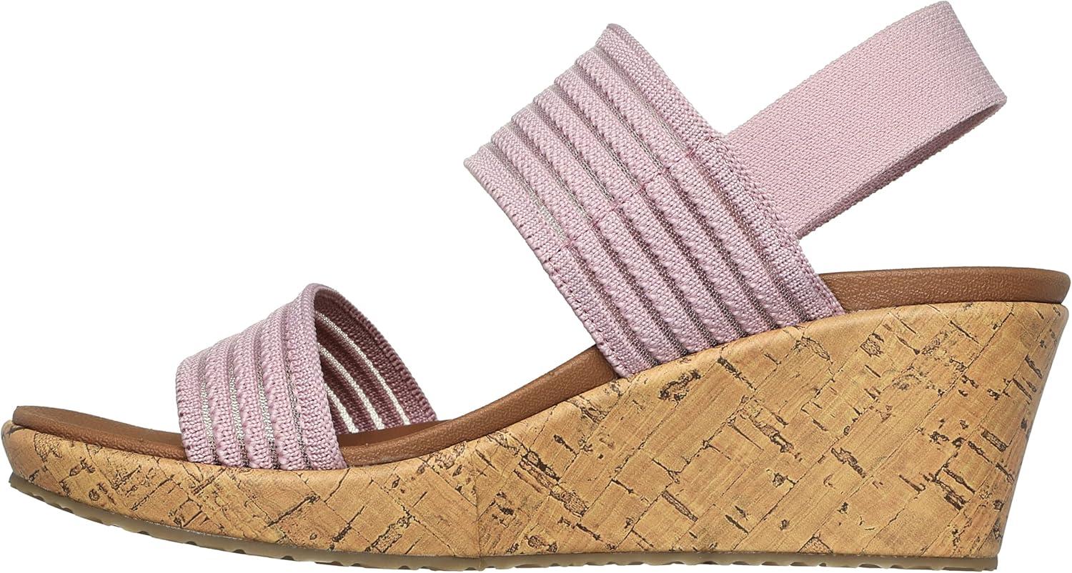 imageSkechers Womens Beverlee Sheer LuckSneakerPink