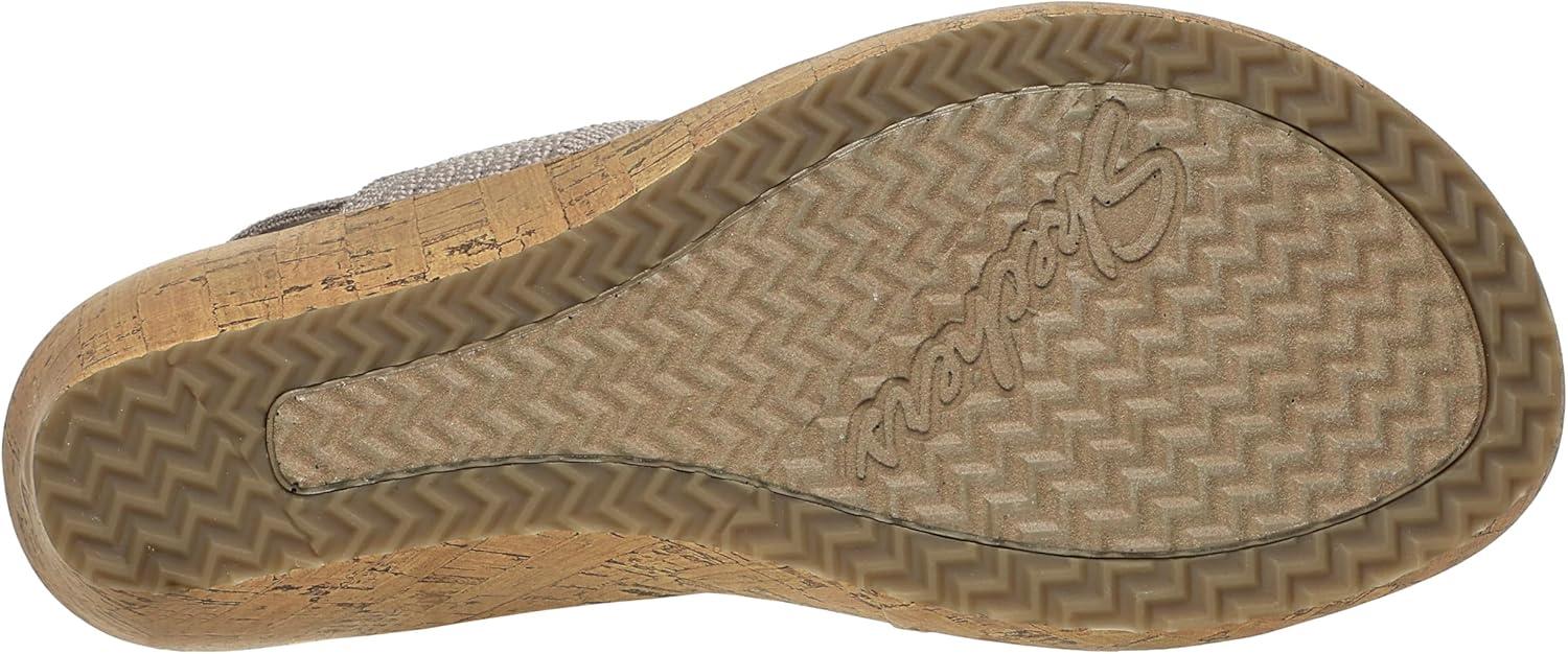 imageSkechers Womens Beverlee Sheer LuckSneakerTaupe