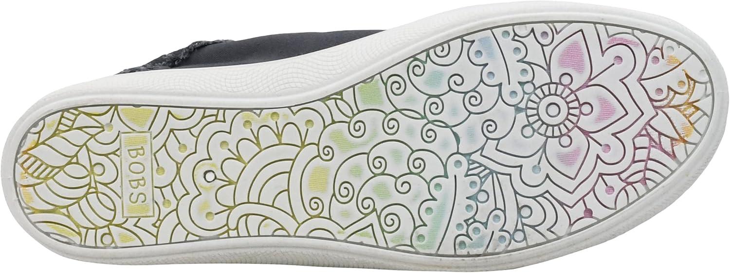 imageSkechers Womens Bobs B Cute Sneaker Memory Foam Flexible Outsole Lightweight Vegan ShoesCharcoal