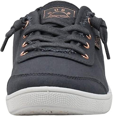 imageSkechers Womens Bobs B Cute Sneaker Memory Foam Flexible Outsole Lightweight Vegan ShoesCharcoal