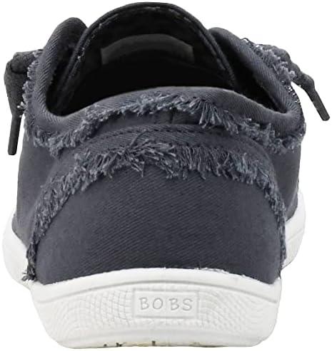 imageSkechers Womens Bobs B Cute Sneaker Memory Foam Flexible Outsole Lightweight Vegan ShoesCharcoal