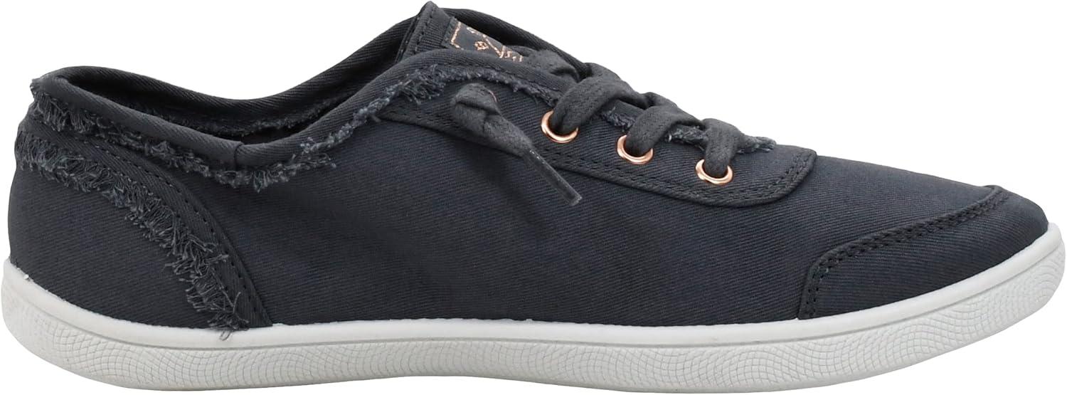 imageSkechers Womens Bobs B Cute Sneaker Memory Foam Flexible Outsole Lightweight Vegan ShoesCharcoal