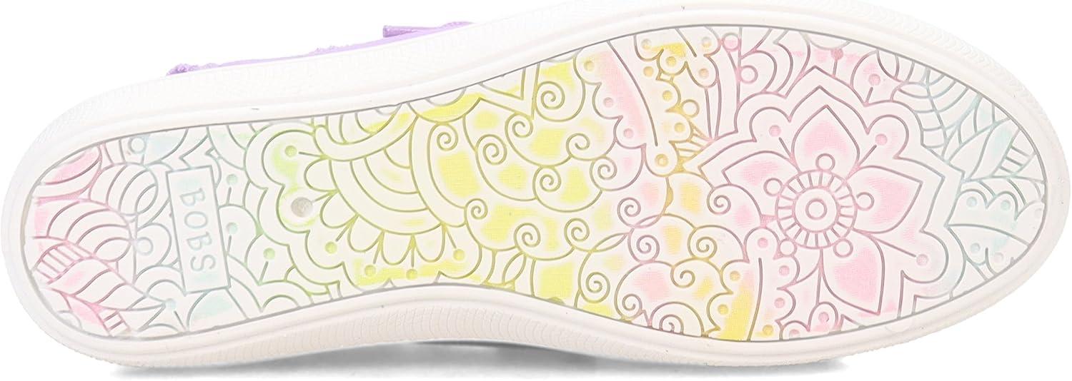 imageSkechers Womens Bobs B Cute Sneaker Memory Foam Flexible Outsole Lightweight Vegan ShoesLilac