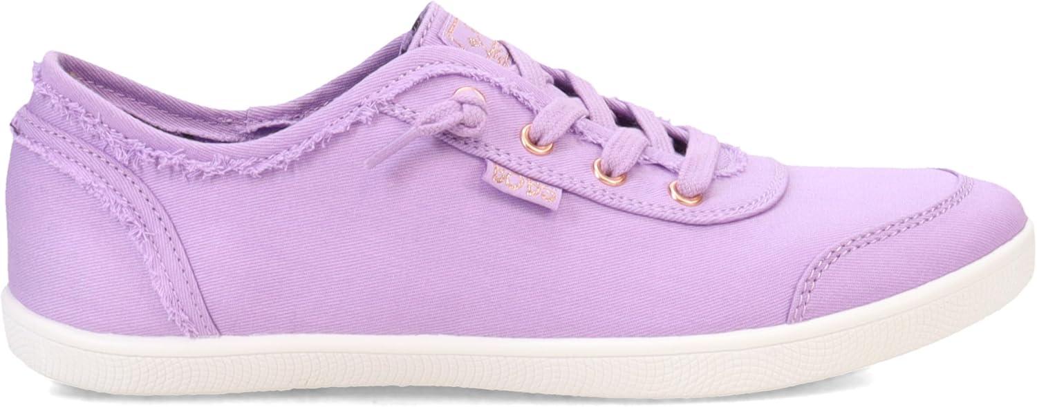 imageSkechers Womens Bobs B Cute Sneaker Memory Foam Flexible Outsole Lightweight Vegan ShoesLilac